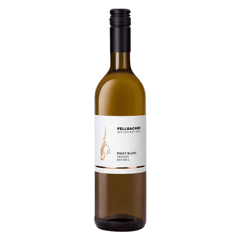 Fellbacher Weißwein Pinot Blanc trocken QbA 0,75l